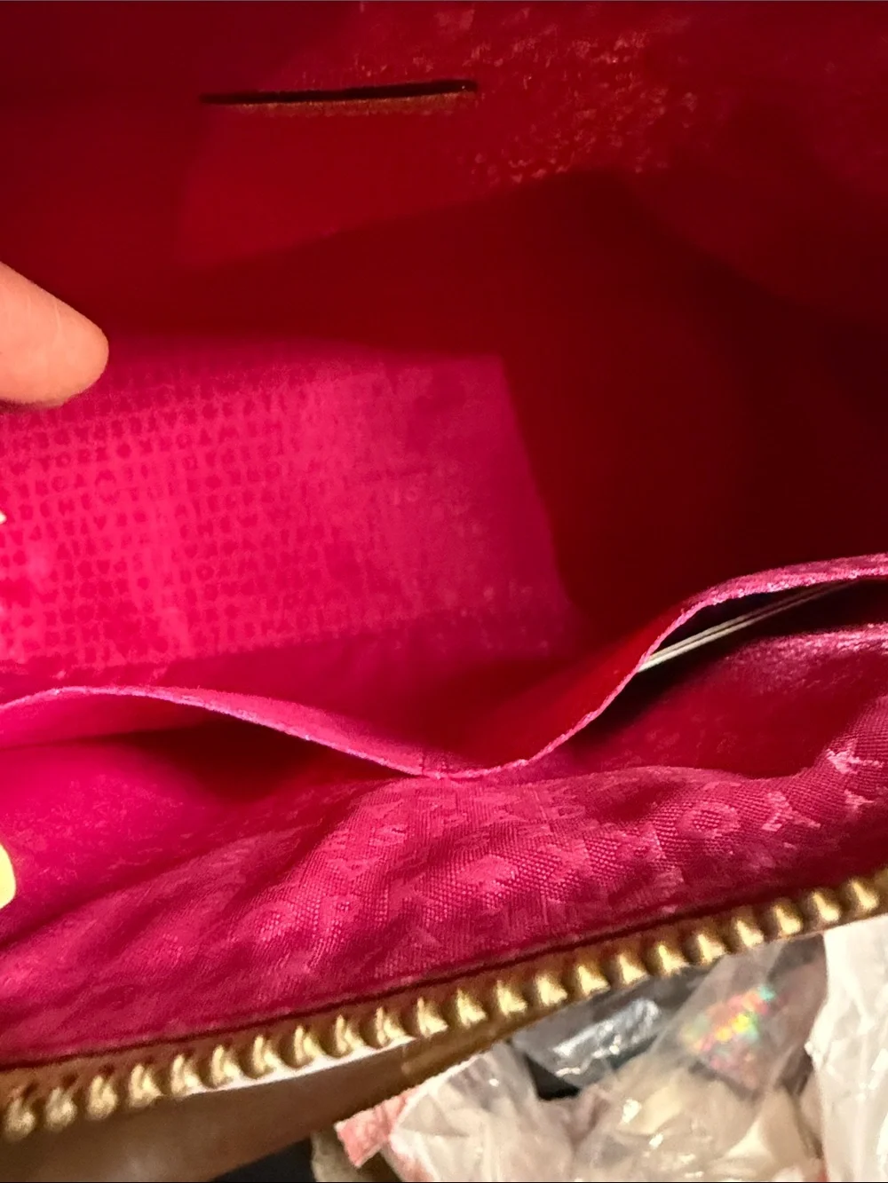 Kate Spade Rachelle Beige Leather Handbag